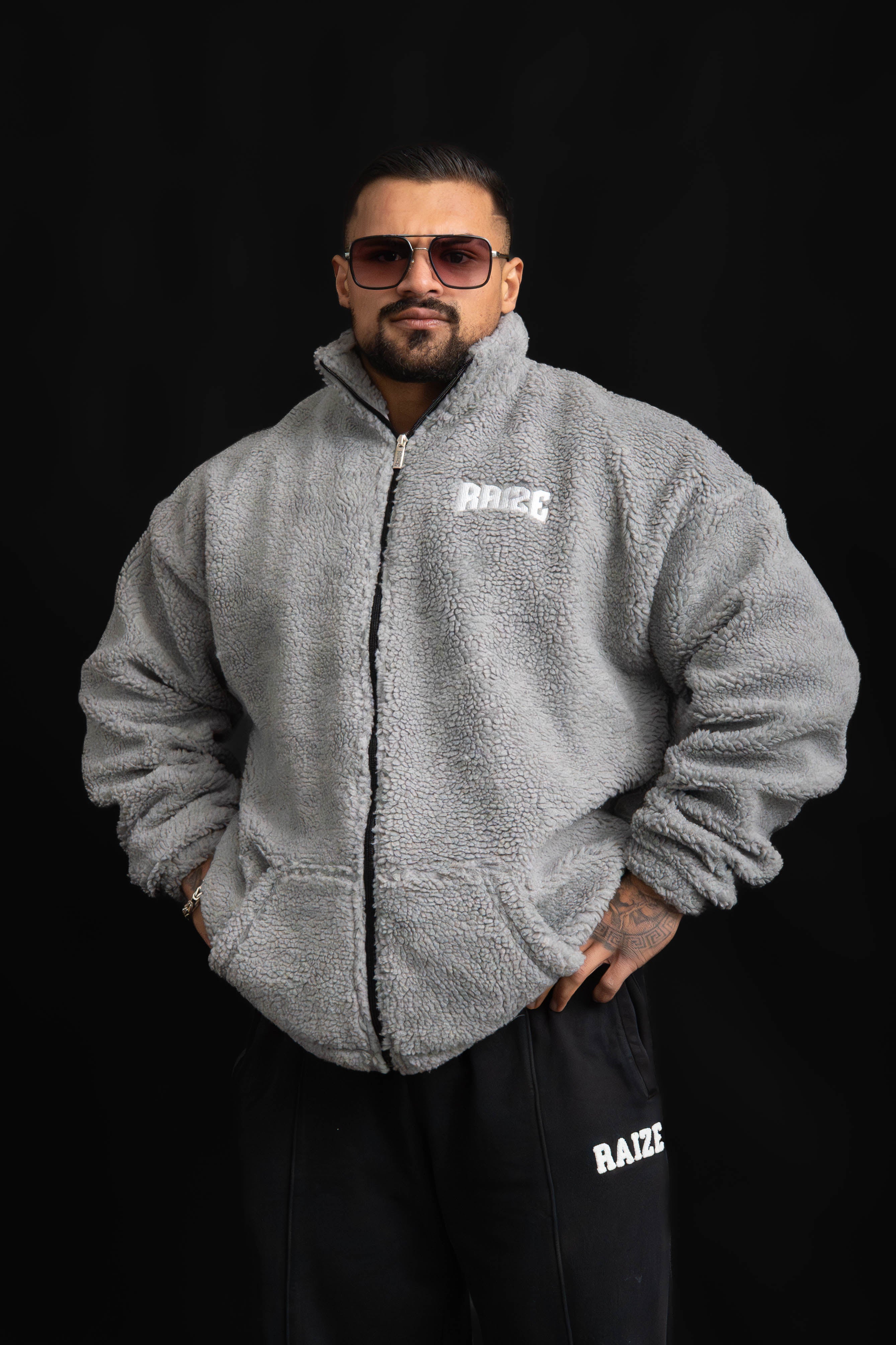 Bodybuilding Crew Teddy ZIP-Hoodie