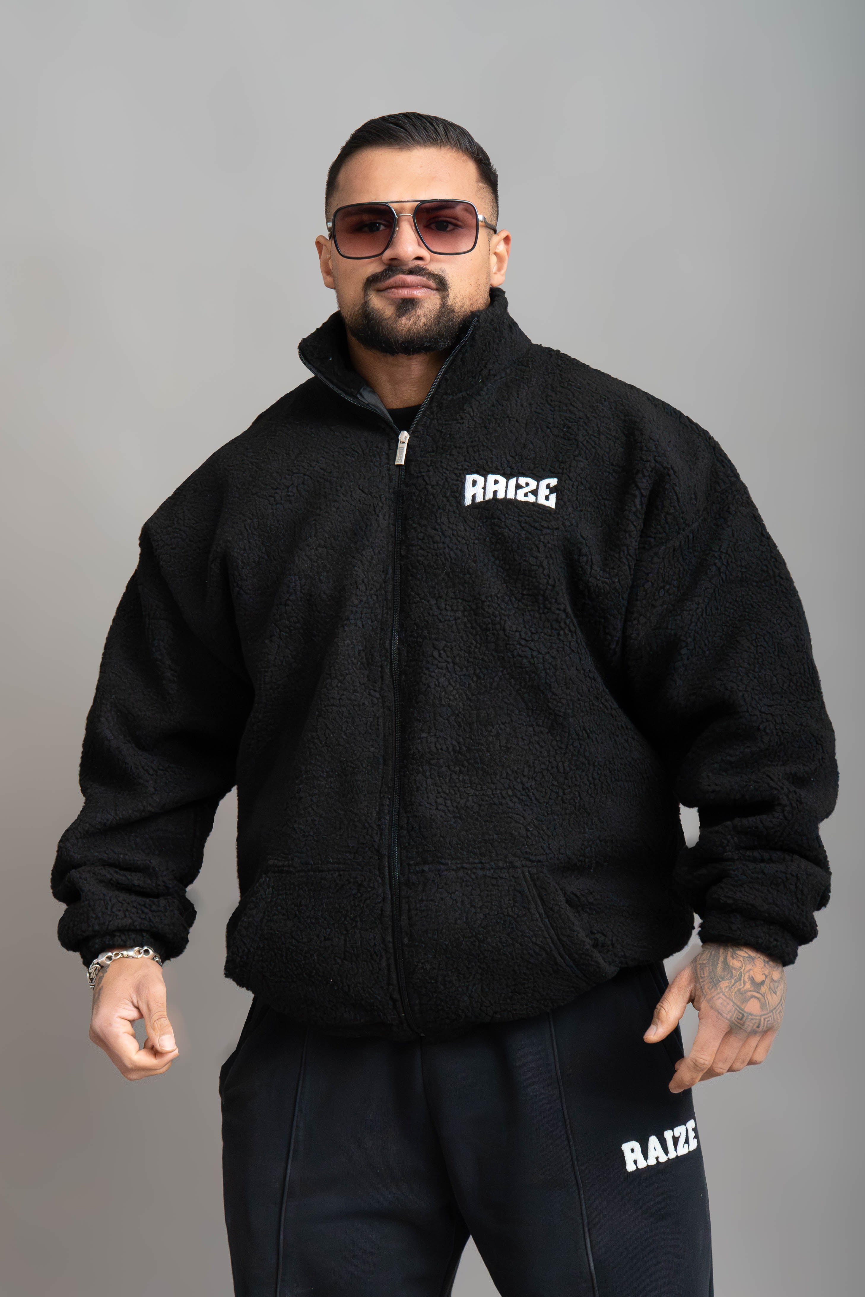 Bodybuilding Crew Teddy ZIP-Hoodie