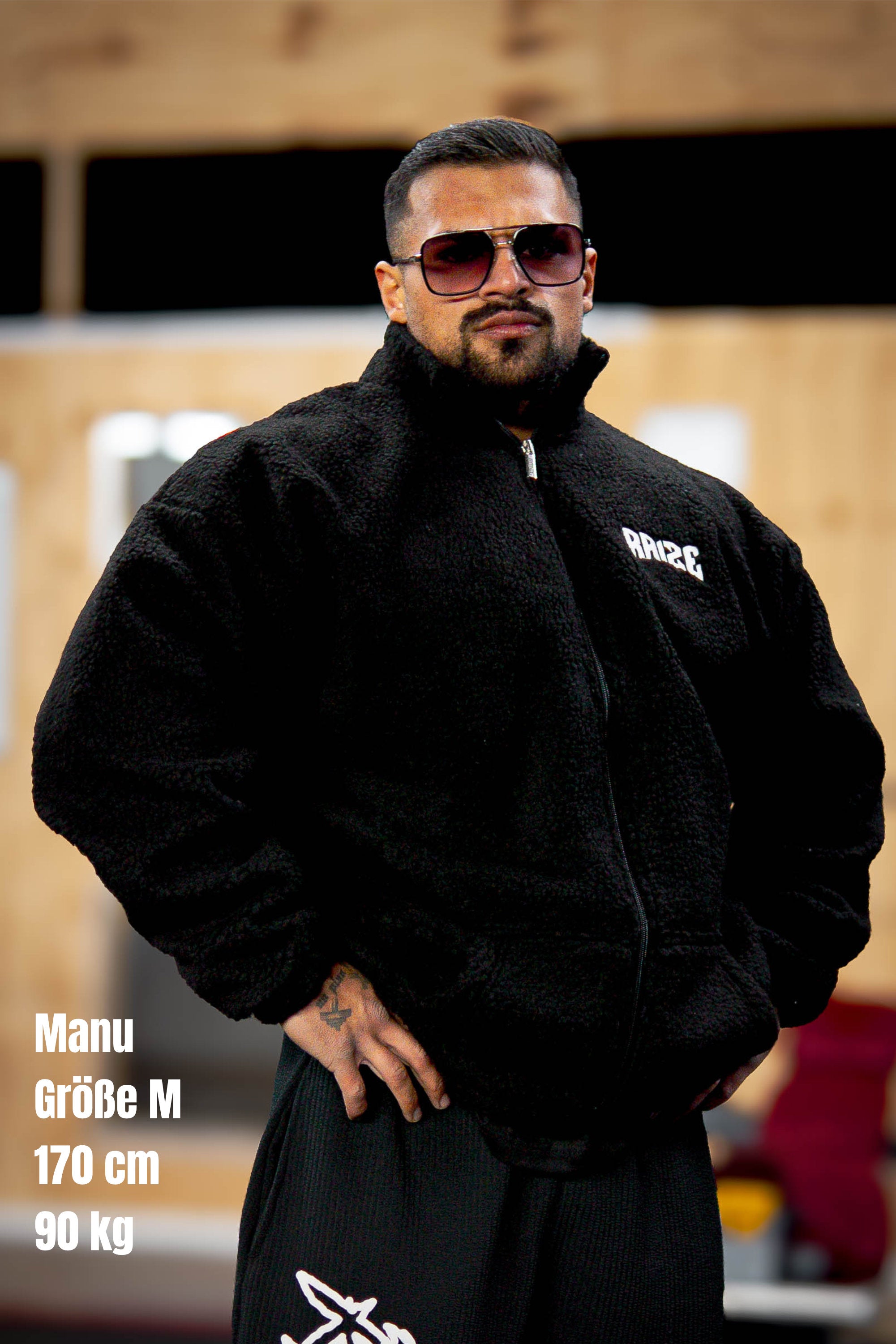 Bodybuilding Crew Teddy ZIP-Hoodie