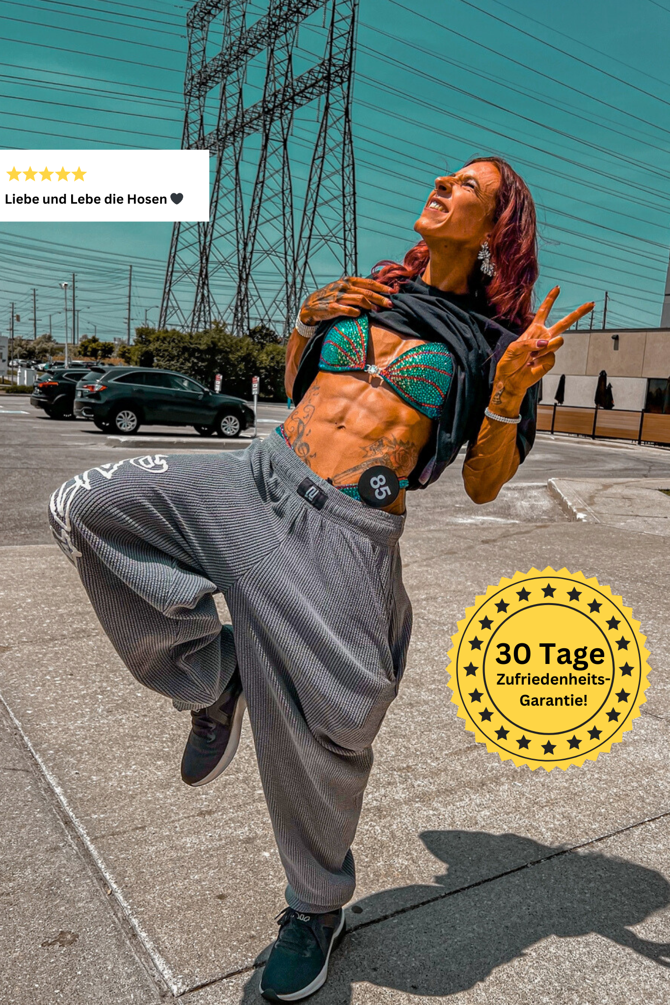 Oldschool Bodybuilding Hose Unisex