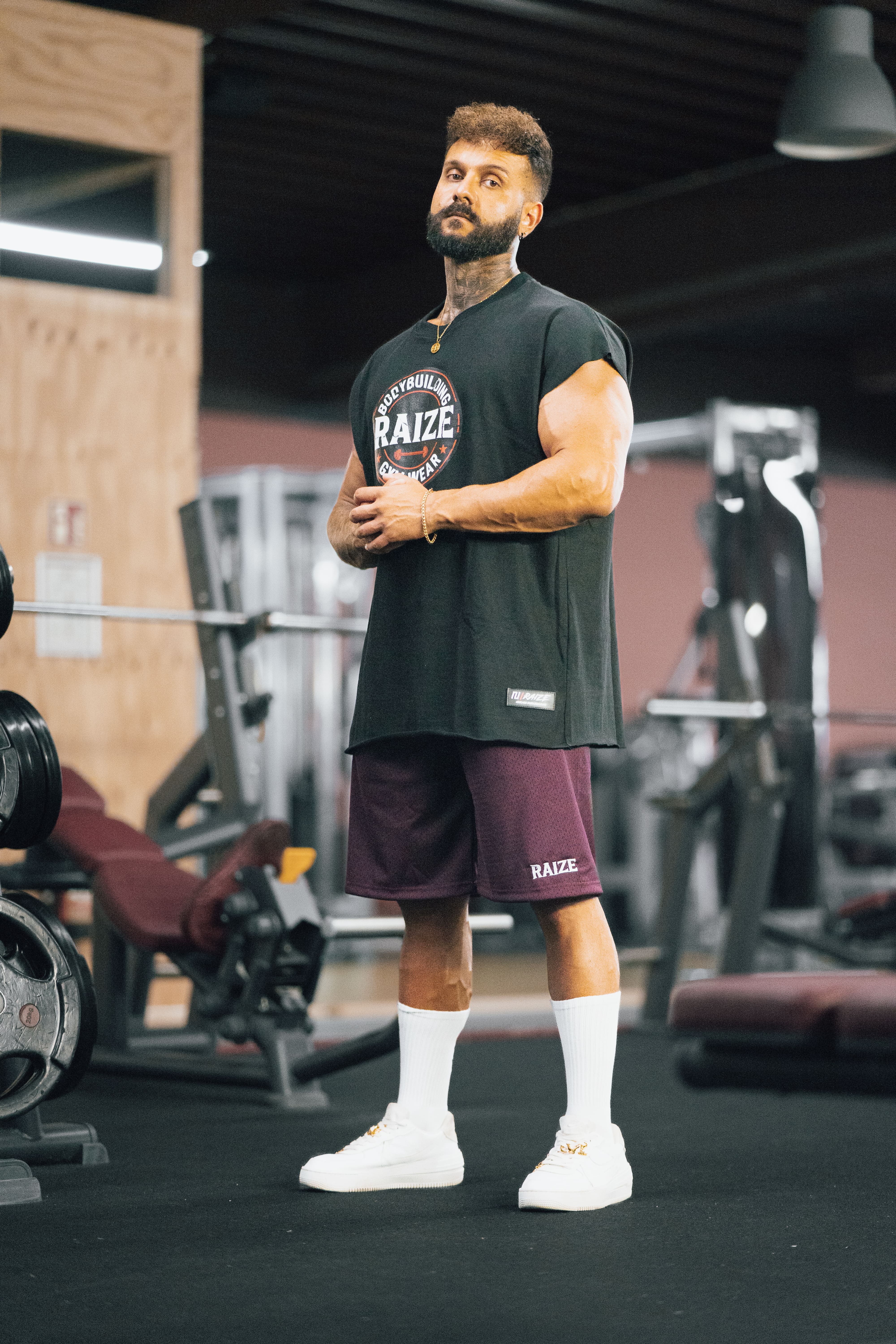 Raw Bodybuilding Mesh Shorts