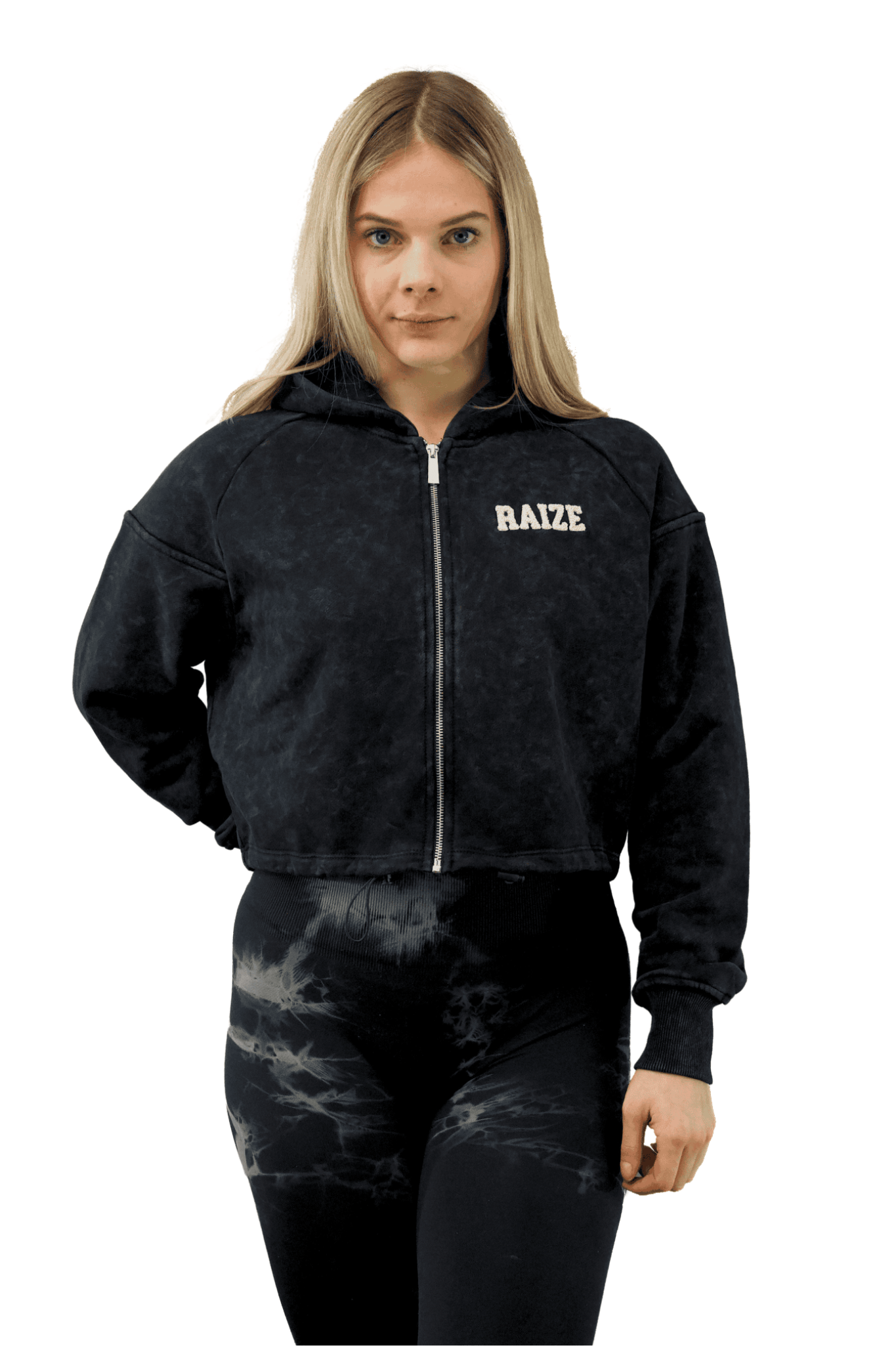 Revolution Cropped ZIP-Hoodie