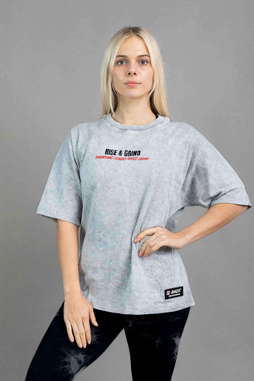 Rise & Grind Oversize Shirt Frauen