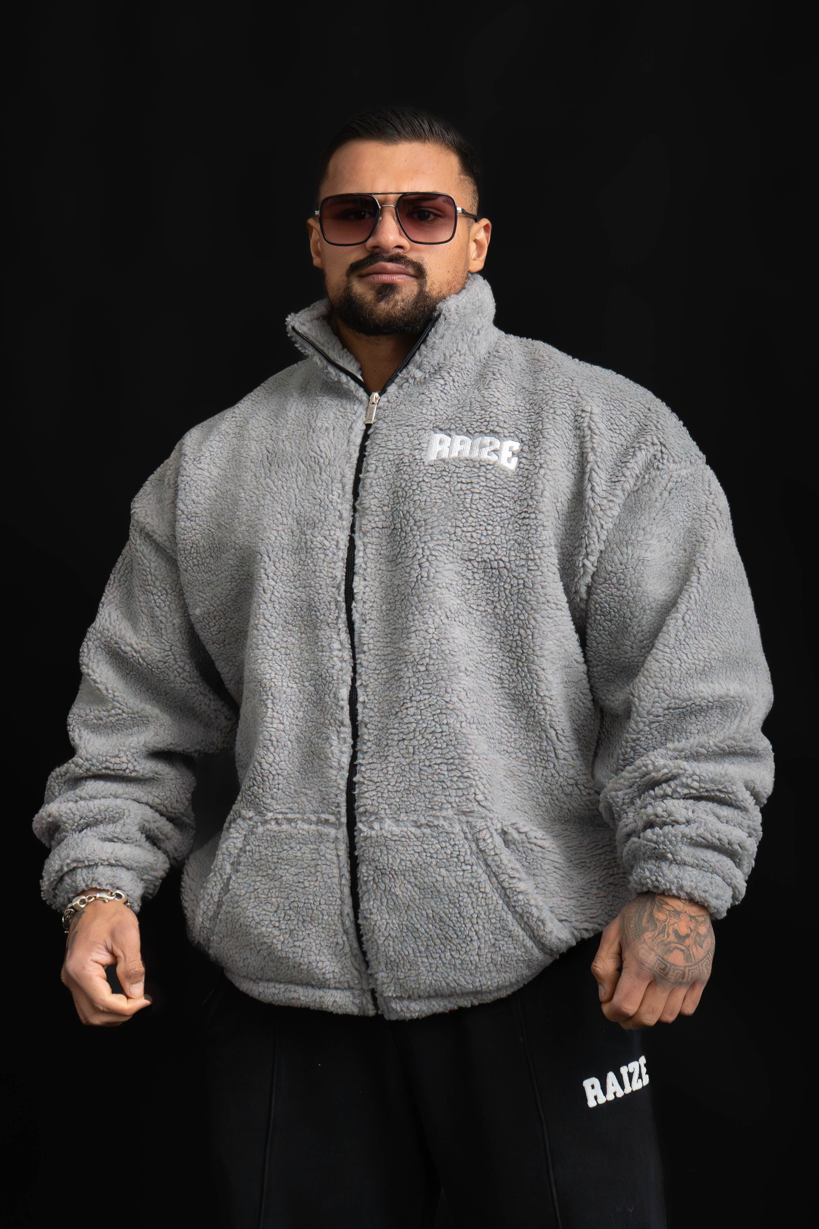 Bodybuilding Crew Teddy ZIP-Hoodie