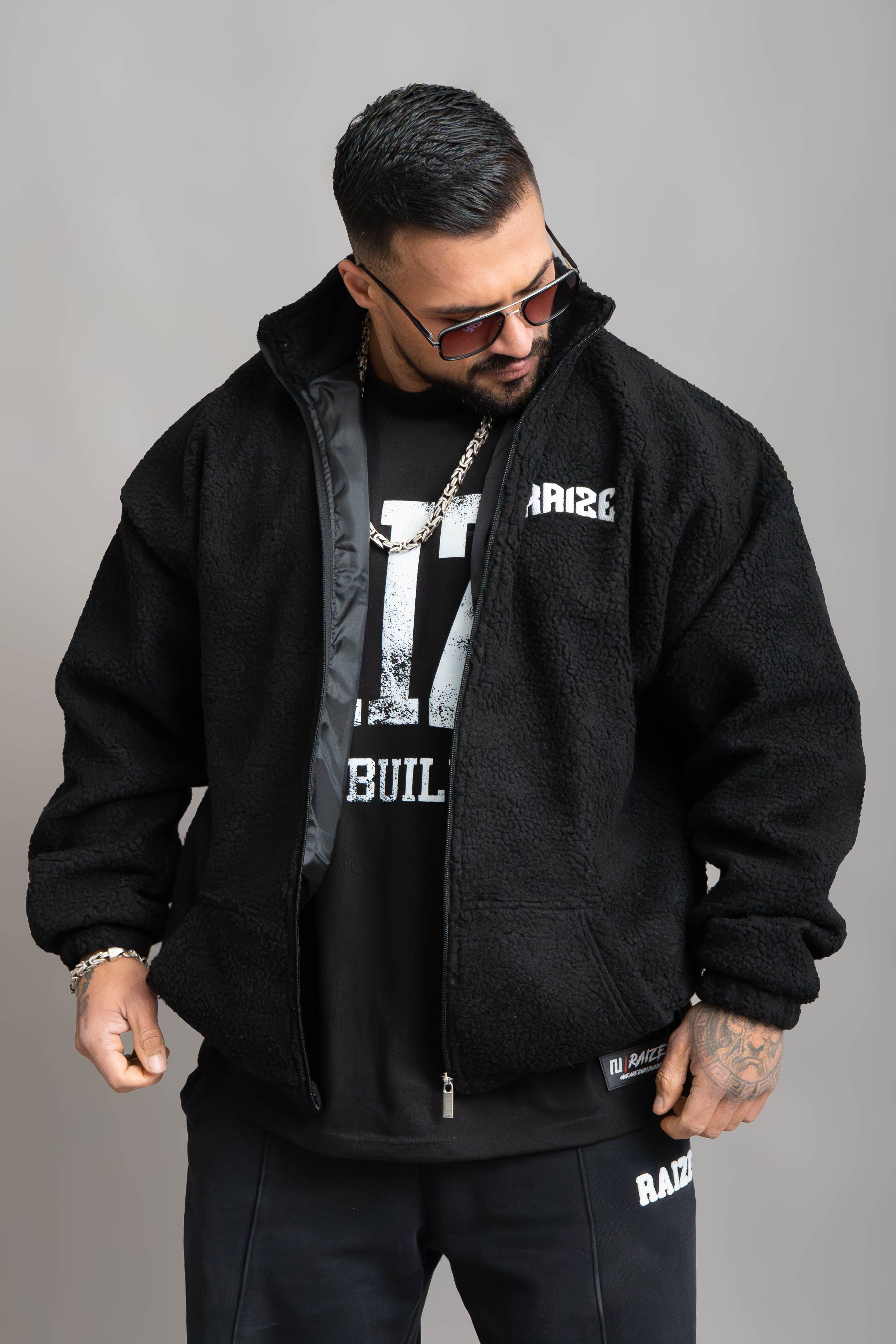Bodybuilding Crew Teddy ZIP-Hoodie
