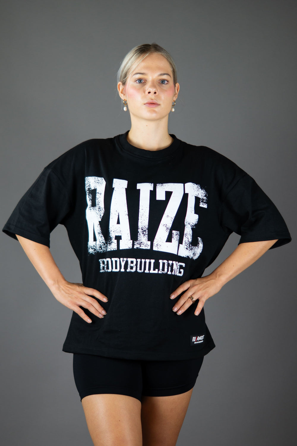 Größentabelle für Signature Bodybuilding Oversize Shirt Frauen